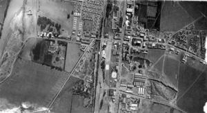 El Attaf vue d'avion Paysages d'autrefois