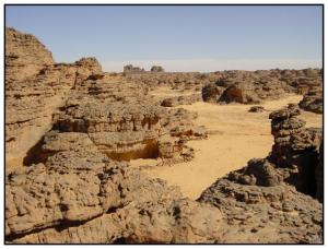 Sud algerine Rochers/roche