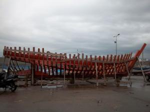Naissance d'un bateau! Barques