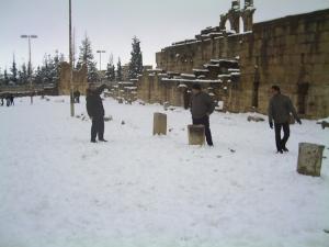 LA BASILIQUE SOUS NEIGE Atriums