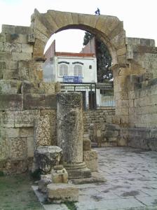 Ruine Romaine de la Basilique Tébessa Citadelles