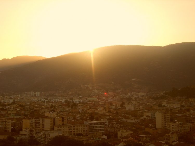 Coucher de soleil sur annaba Couchers de soleil