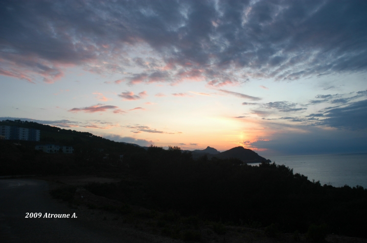 Doumia  coucher de soleil Paysages