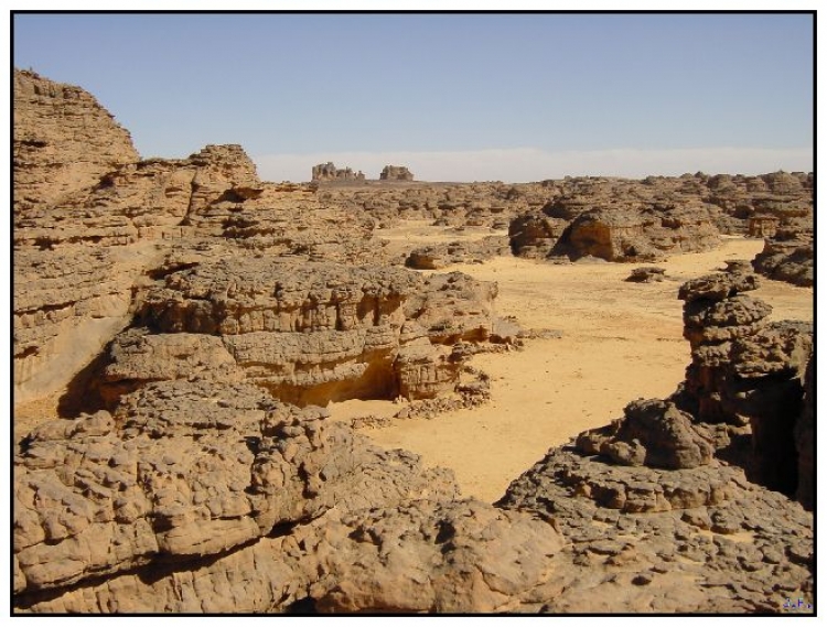 Sud algerine Rochers/roche