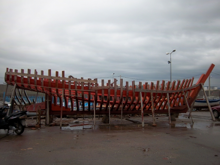 Naissance d'un bateau! Barques