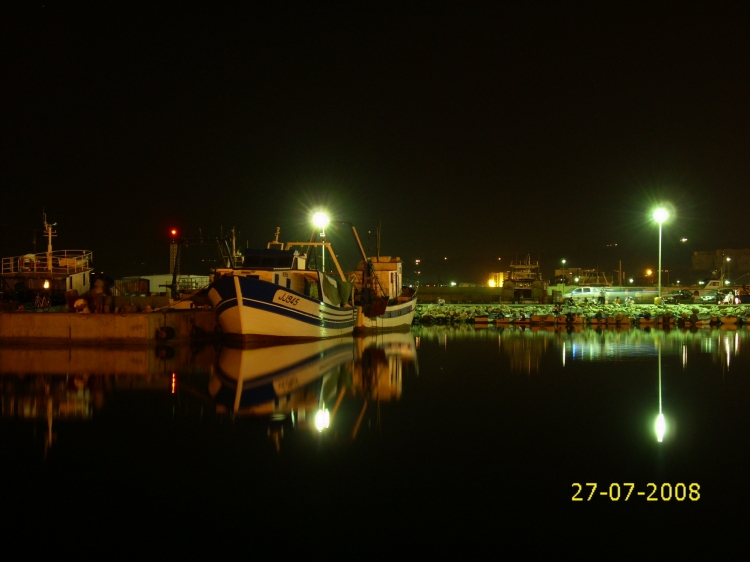 Port de Pêche de Jijel - La nuit Ports