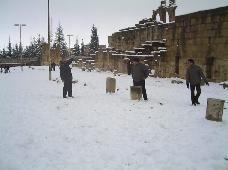 LA BASILIQUE SOUS NEIGE Atriums