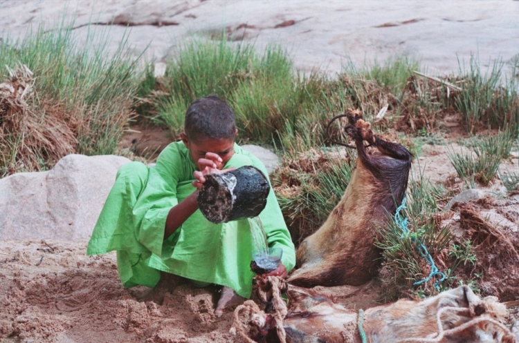 Enfant targui Vie quotidienne