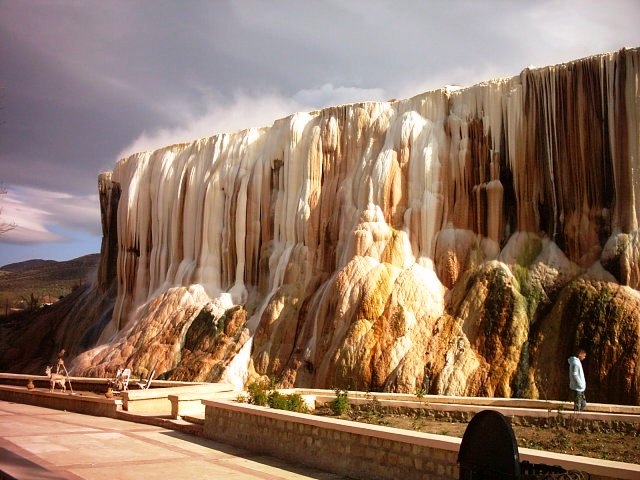 Cascade thermale Minéraux