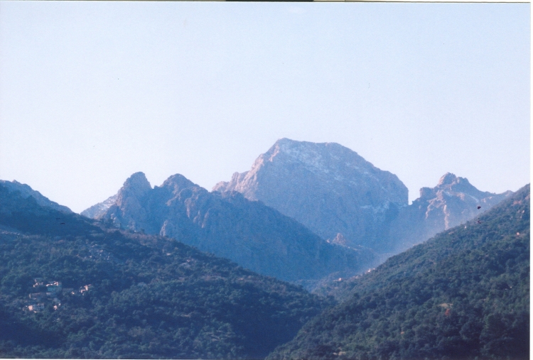 Montagne kabyle Chaînes
