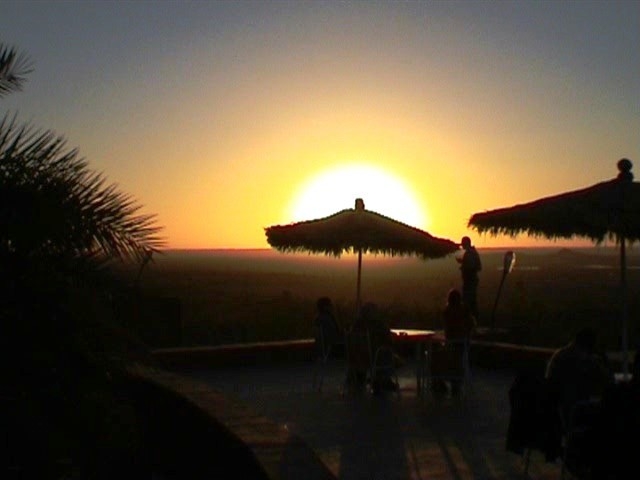 Coucher du soleil Panorama