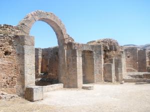 Porte ancienne époque galo-romaine Rosaces