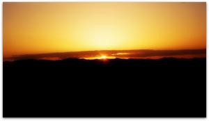 Lever du  soleil Paysages d'autrefois