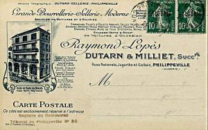 Grande Bourrellerie Raymond Lopès DUTARN & MILLET Philipeville Skikda