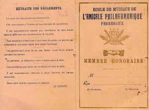 Ecole De musique L'amicale Philharmonique Pérrégueux
