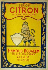 Ancien Emballage Hamoud Boualem