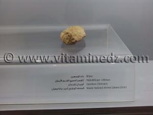 Biface paléolithique inférieur, Ouzidan Tlemcen (Musée Ahmed Zabana - Oran)