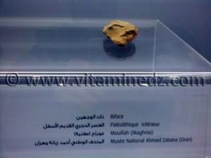 Biface paléolithique inférieur, Mouillah - Maghnia (Musée Ahmed Zabana - Oran)