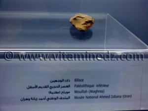 Biface paléolithique inférieur, Mouillah - Maghnia (Musée Ahmed Zabana - Oran)