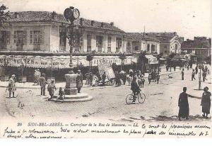 Bar du centre Sidi Bel Abbes Carrefour de la Rue Mascara
