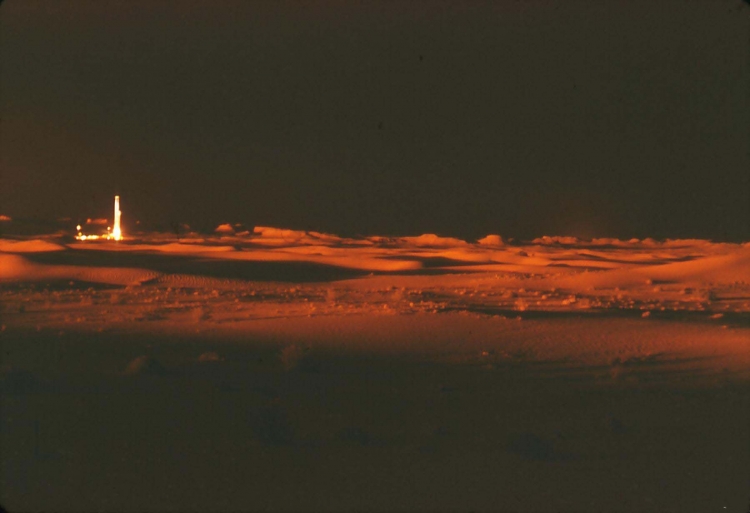 Sonde sur Hassi Messaoud Dunes