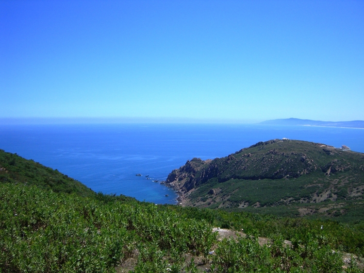 Entre Tabarka (Tunisies) et EL Kala (Algérie) 2010 Routes