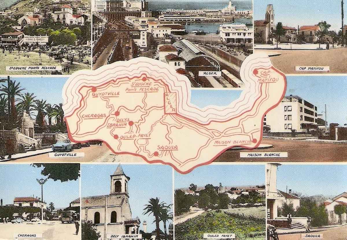 Quelques maisons construites par le foyer nord Africain Cherraga Ouled Fayet Saoula