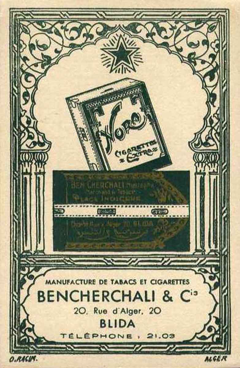 Manufacture de Tabac et cigarettes BenCherchali Blida