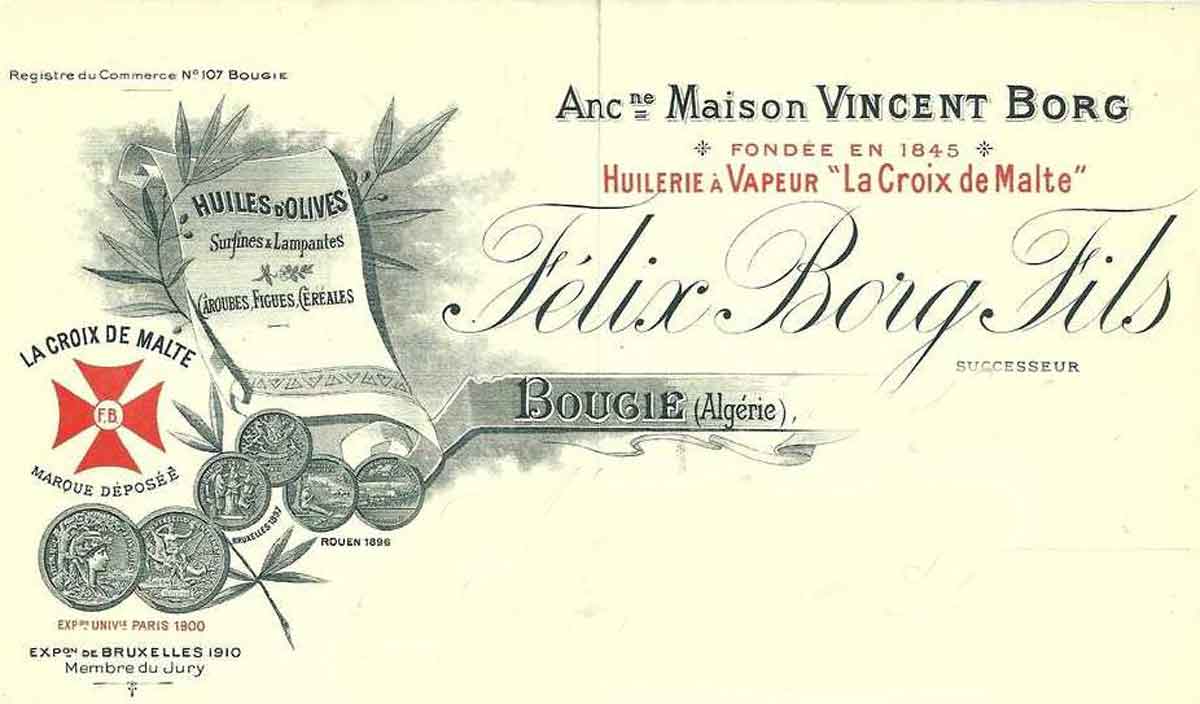 Maison Vincent borg Huilerie à vapeur