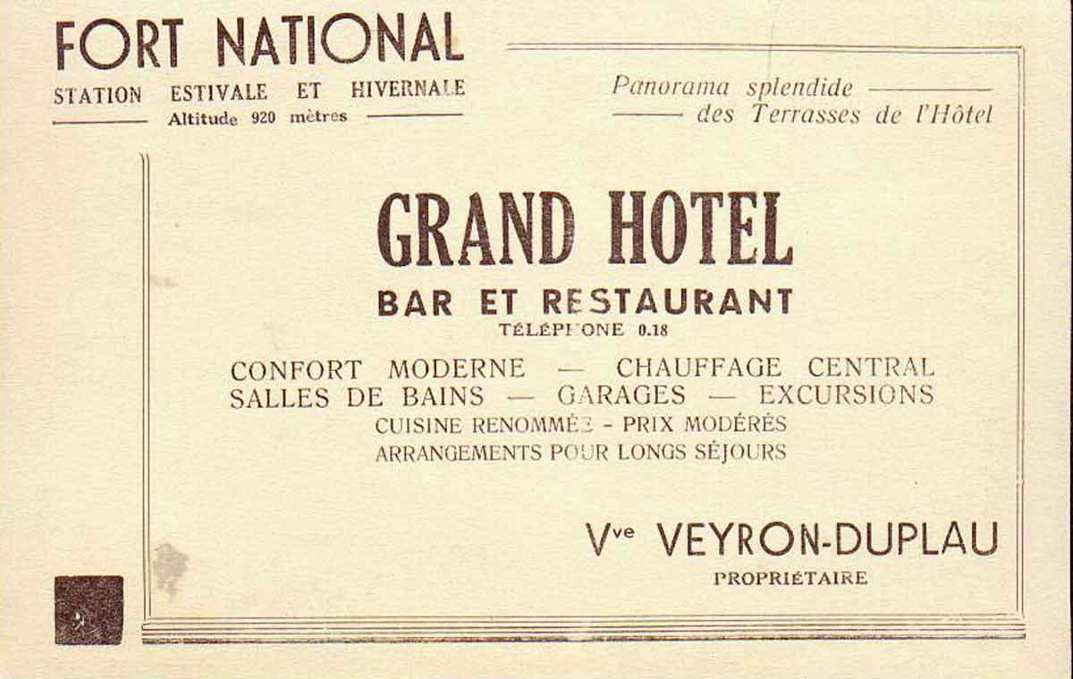 Fort National Station Estivale