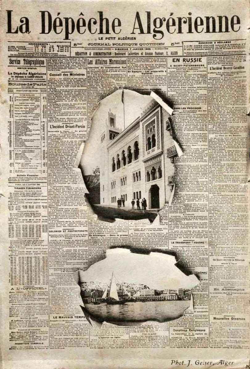 Journal La Depeche Algérienne cpa