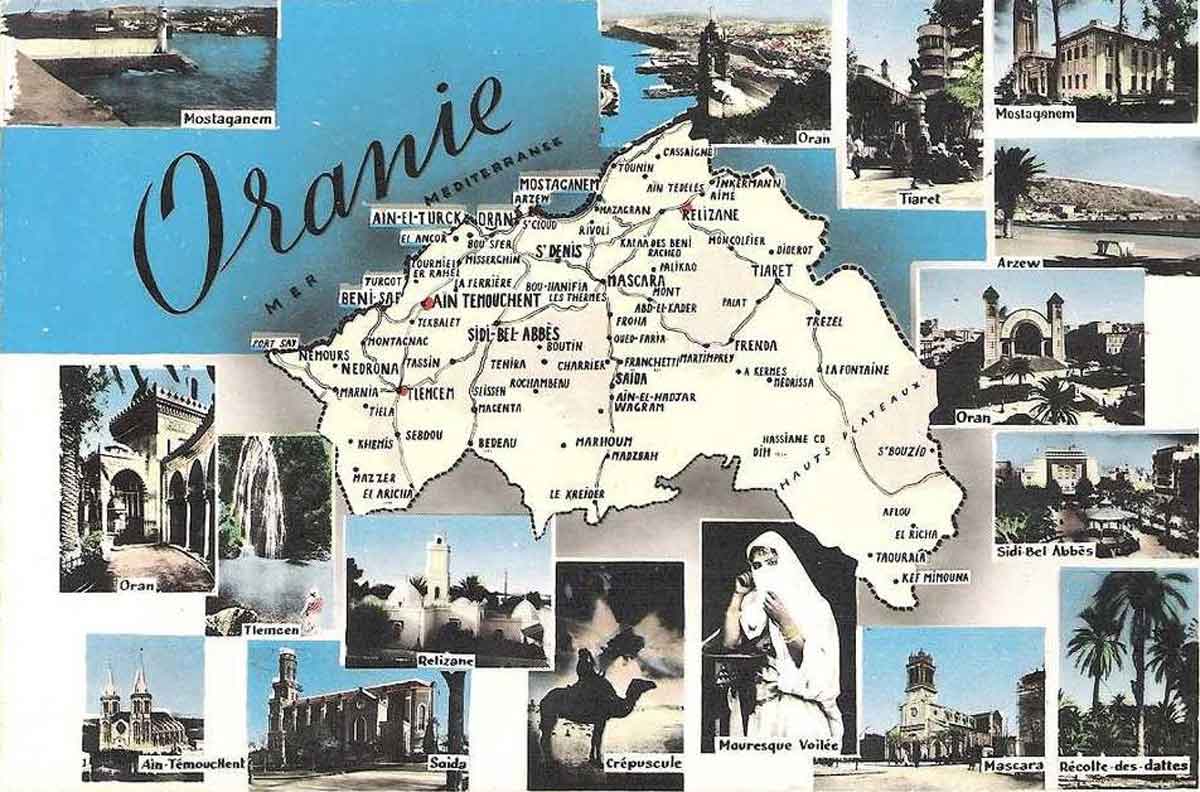 Anciennes carte et photos d'Oran