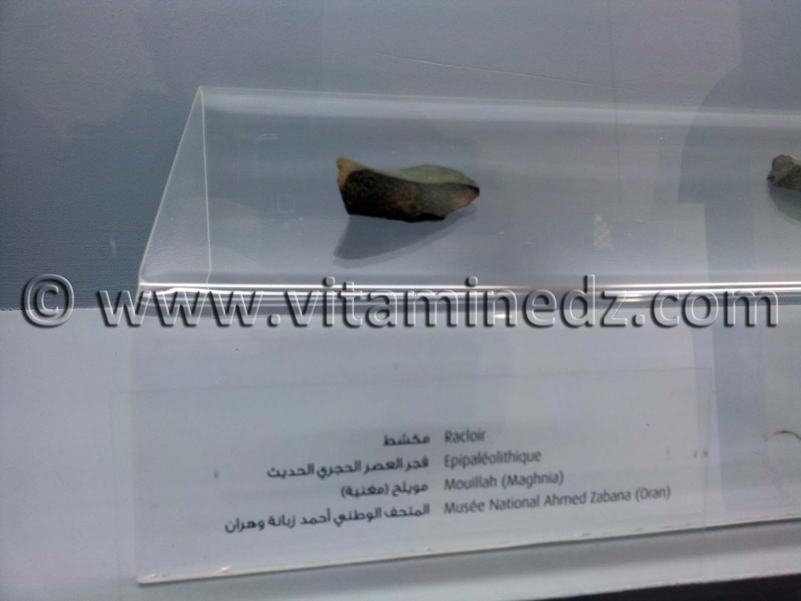 Lame épipaléolithique, Oued Mouilah, Maghnia (Musée Ahmed Zabana - Oran)