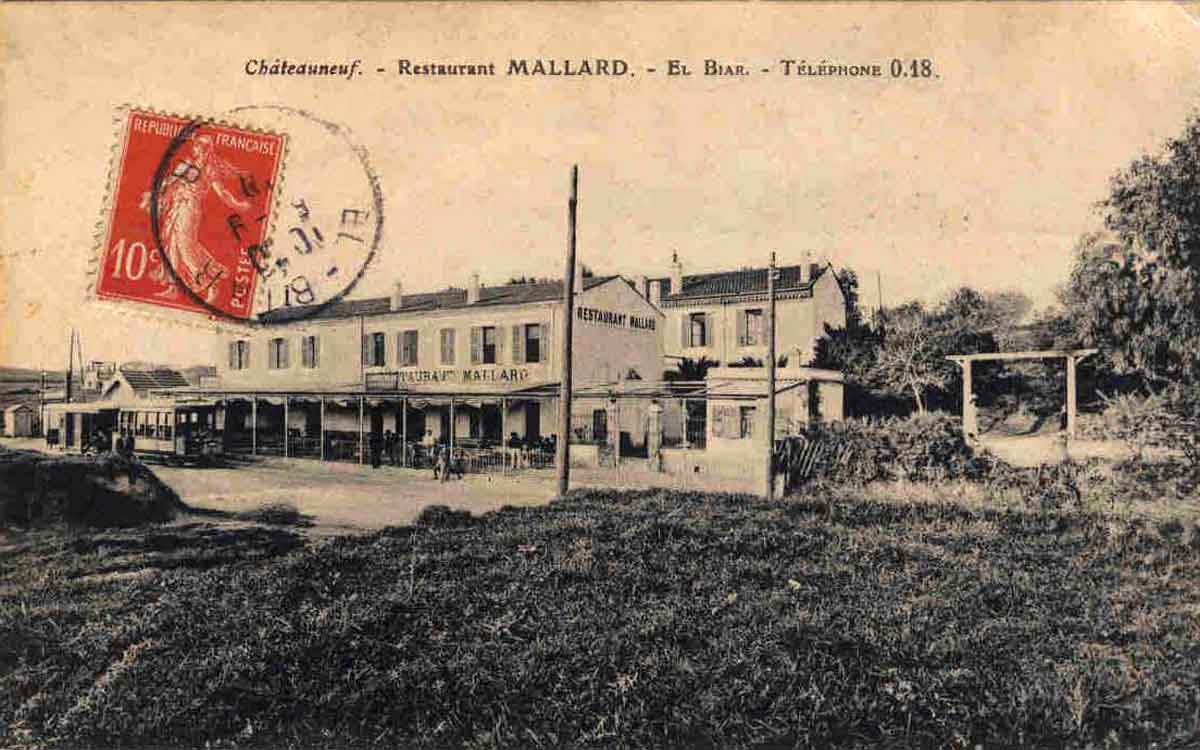 Chateuneuf Restaurand mallar El Biar