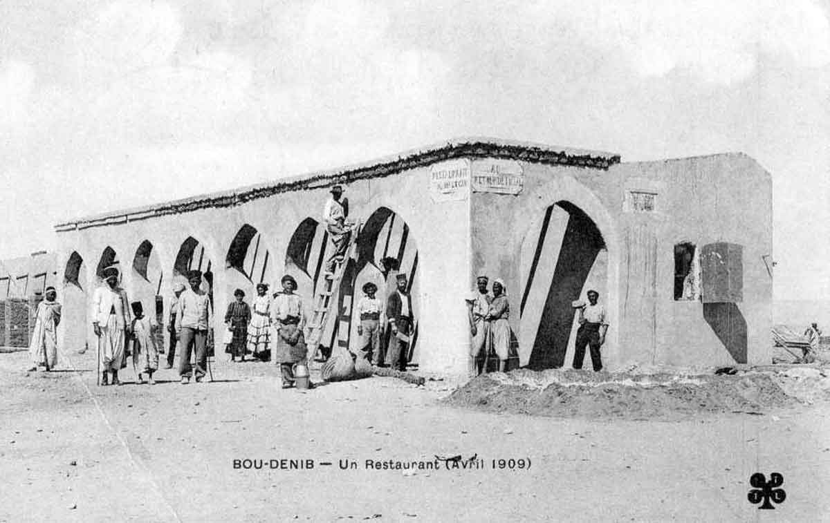 Restaurant bou-denib (Avril 1909)