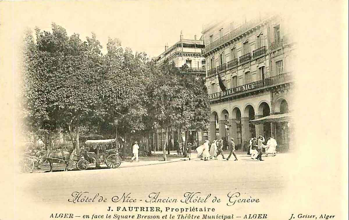 Hotel nice alger, Ancien Hotel de Geneve
