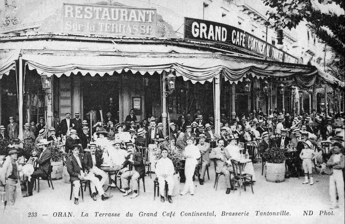 Oran La terrasse du Grand Café tantonville