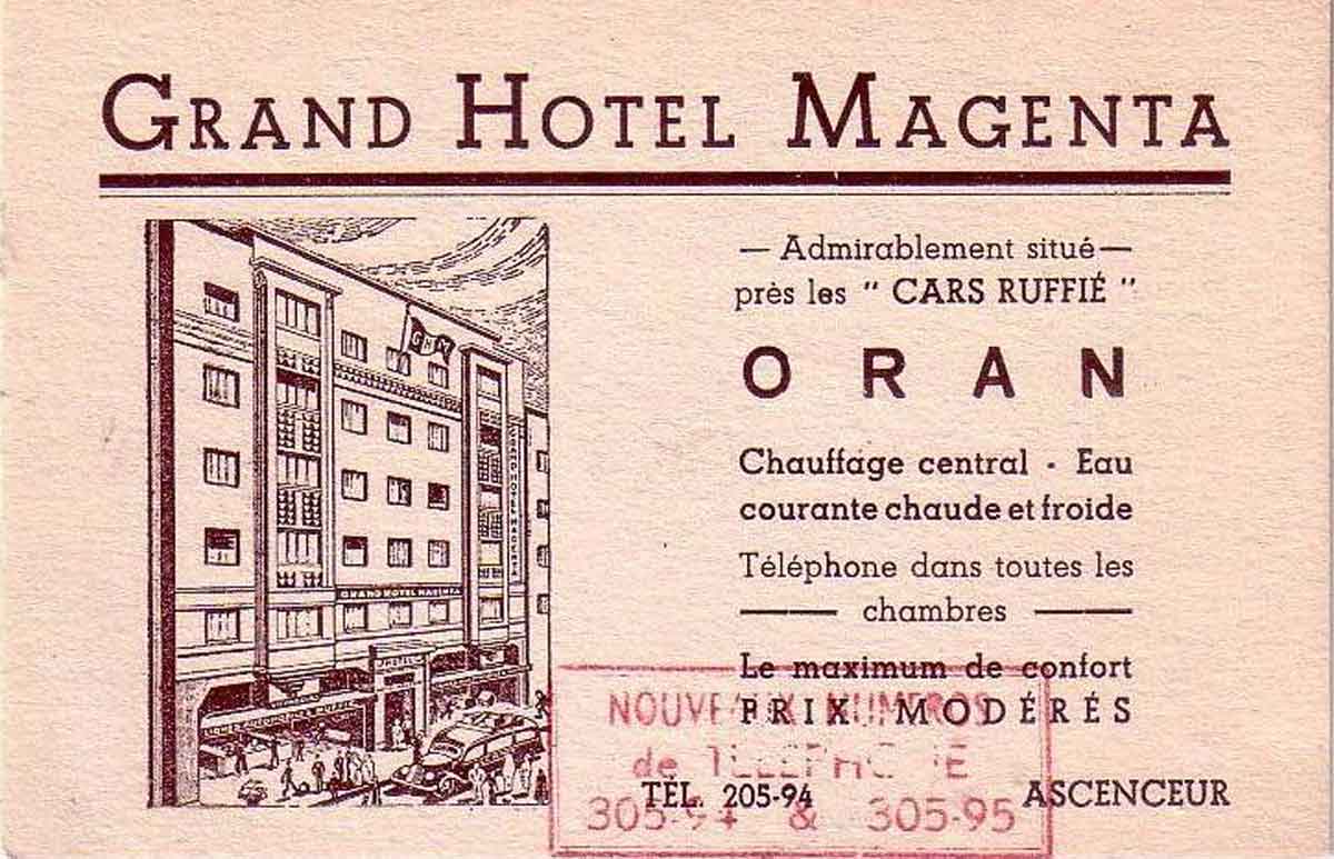 Hotel magenta oran