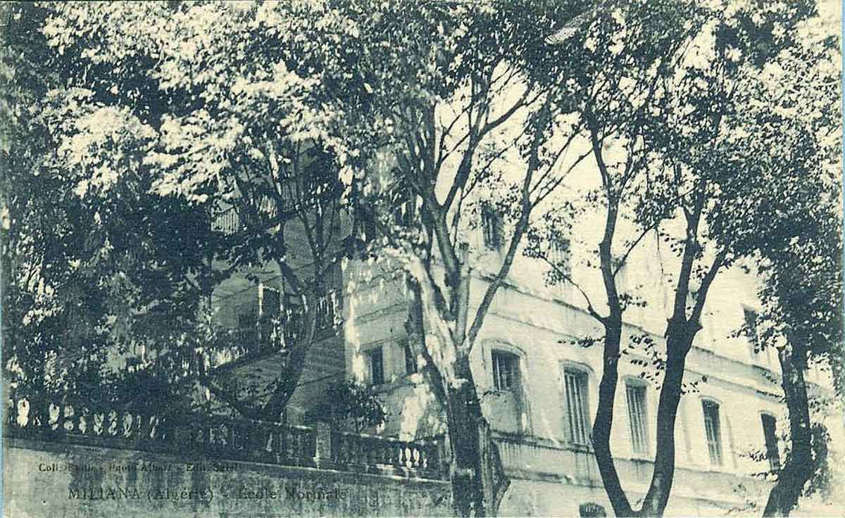 MILIANA-ALGERIE-ECOLE-NORMA