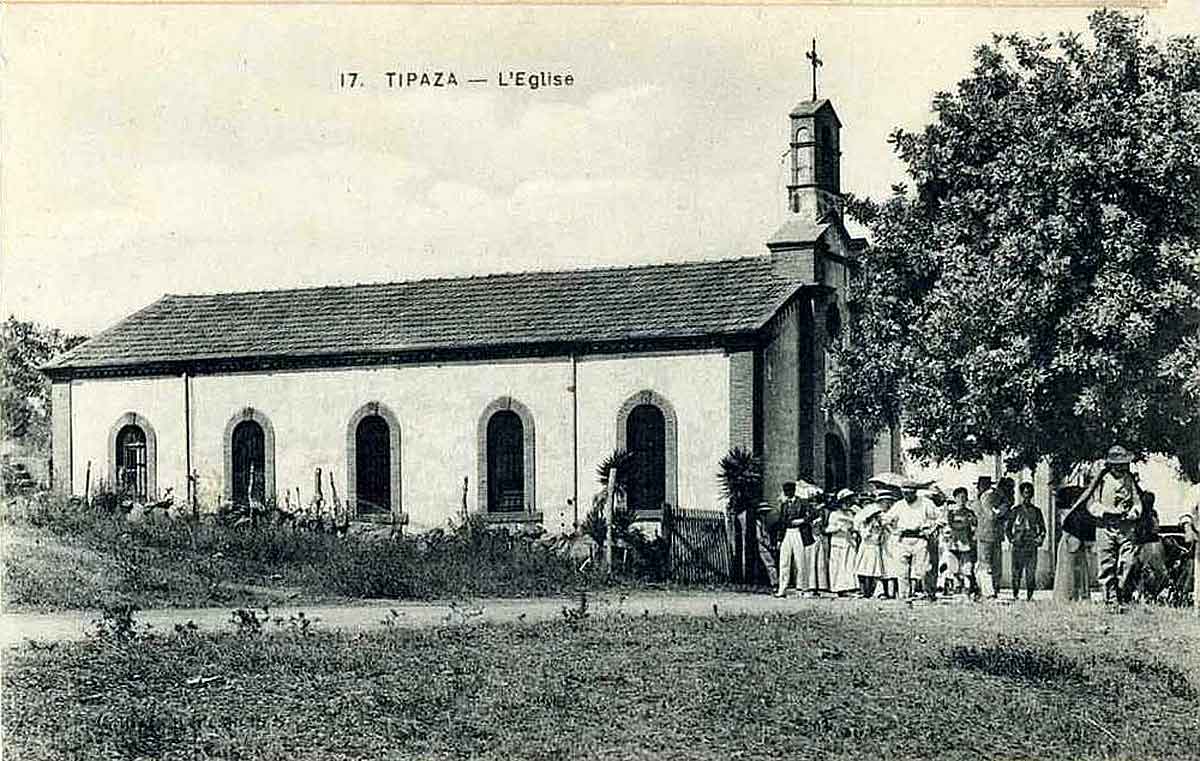 Eglise tipaza 1900