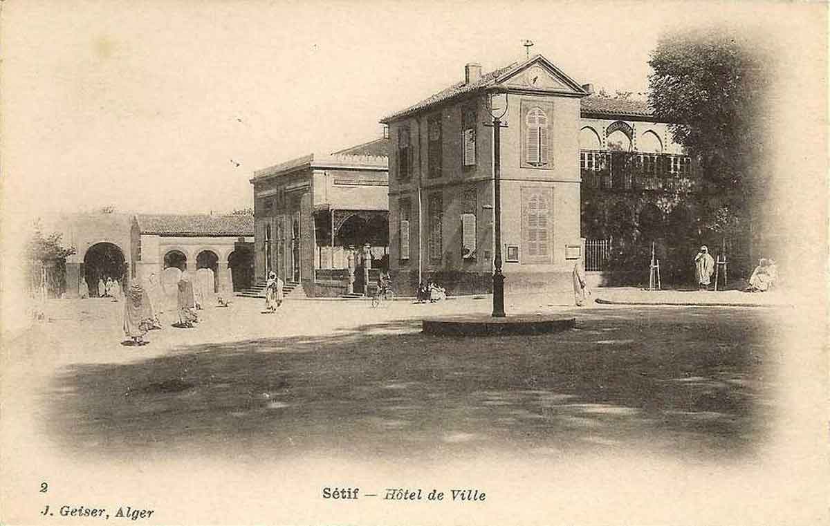 Mairie setif 1890 Sétif - PHOTOGRAPHIE Photos anciennes