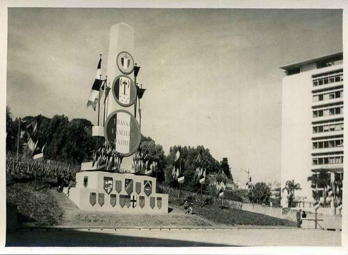 Alger monument petain