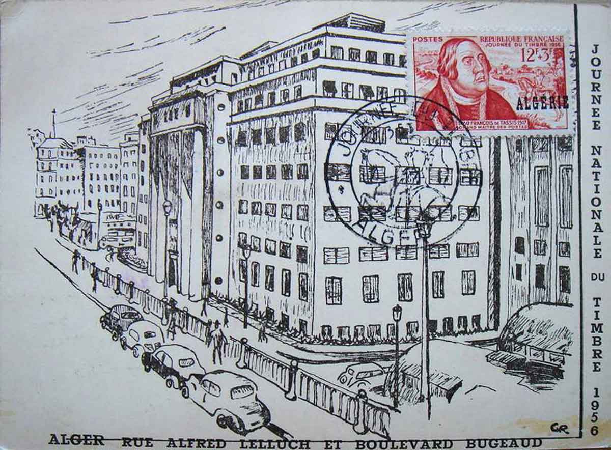Alger timbre 1956