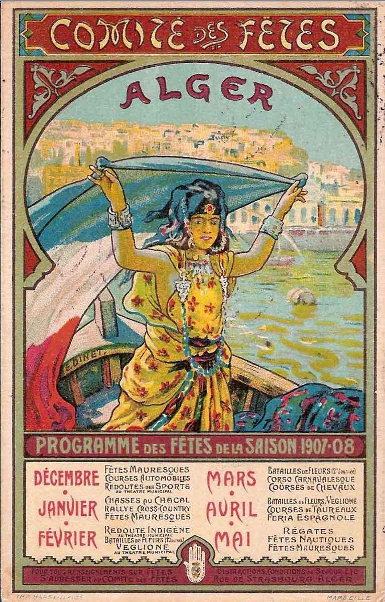 Alger fetes 1907-1908