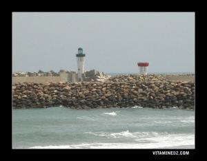 Nouveau phare du nouveau port de Marsa Ben Mhidi