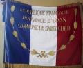 Drapeau de St-Cloud remis par le Gl Lamoricière - face 1