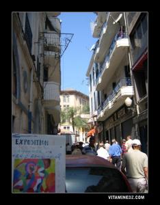 Ruelle de la ville de Bejaia.