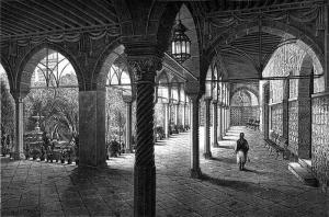 La galerie autour des jardins du palais de Constantine