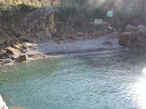 La plage d'Iflissene près de Tigzirt, Tizi Ouzou