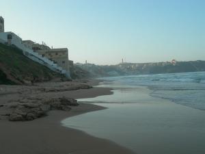 Sur la plage de Cap Falcon, Oran
